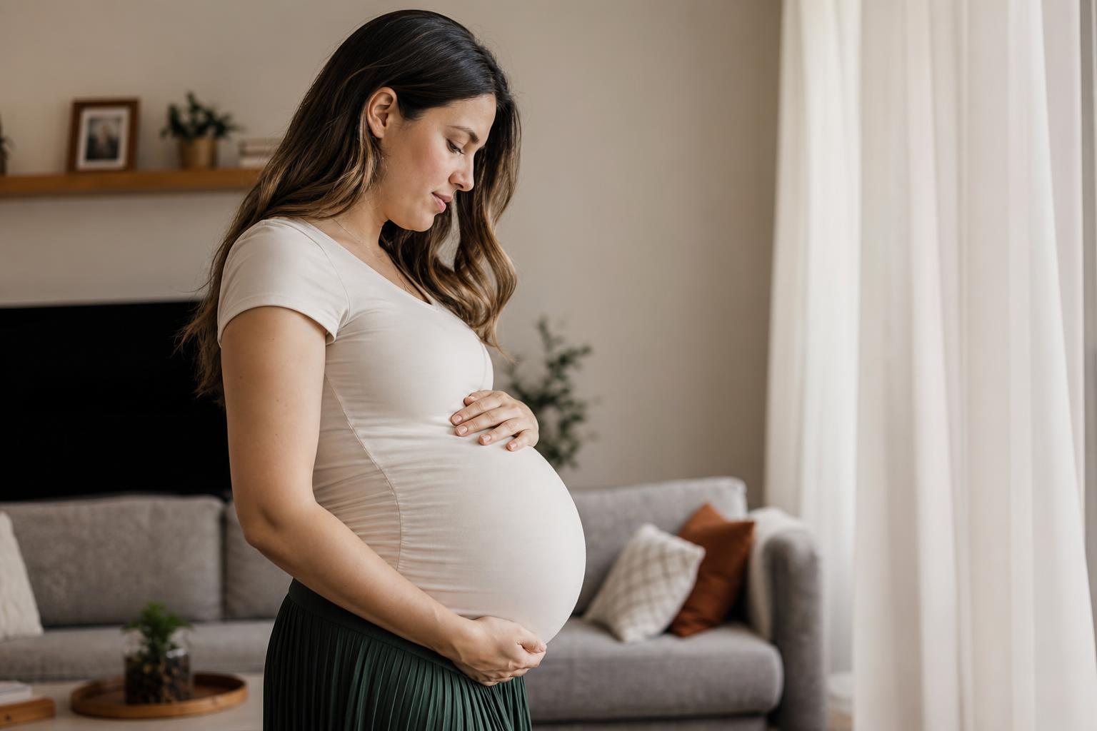 Severna Park prenatal chiropractor caring for an expecting mom